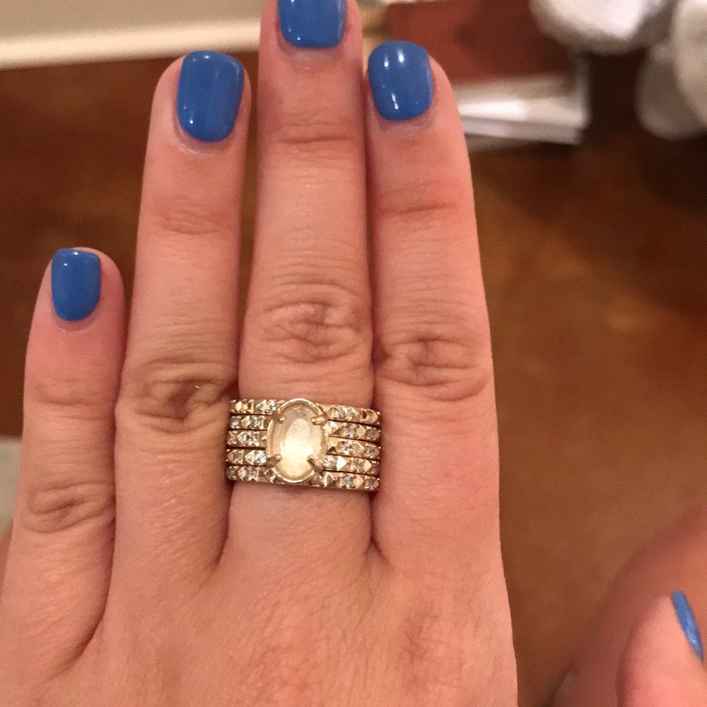 Kendra Scott stack ring